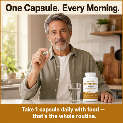 Max Potency Nattokinase 10,000 FU - Circulation Support